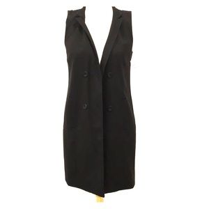 NWT Black Trouvè sleeveless jacket